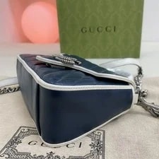 Gucci Marmont PM Chain Top Handle Crossbody Classic 4