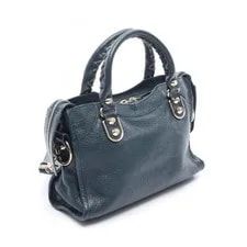 Balenciaga Mini City Metallic Edge Crossbody 2