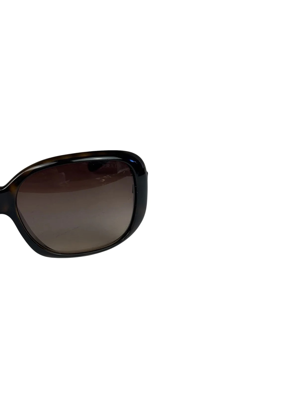 Prada SPR25N Tortoiseshell Acetate Oversized Sunglasses 4