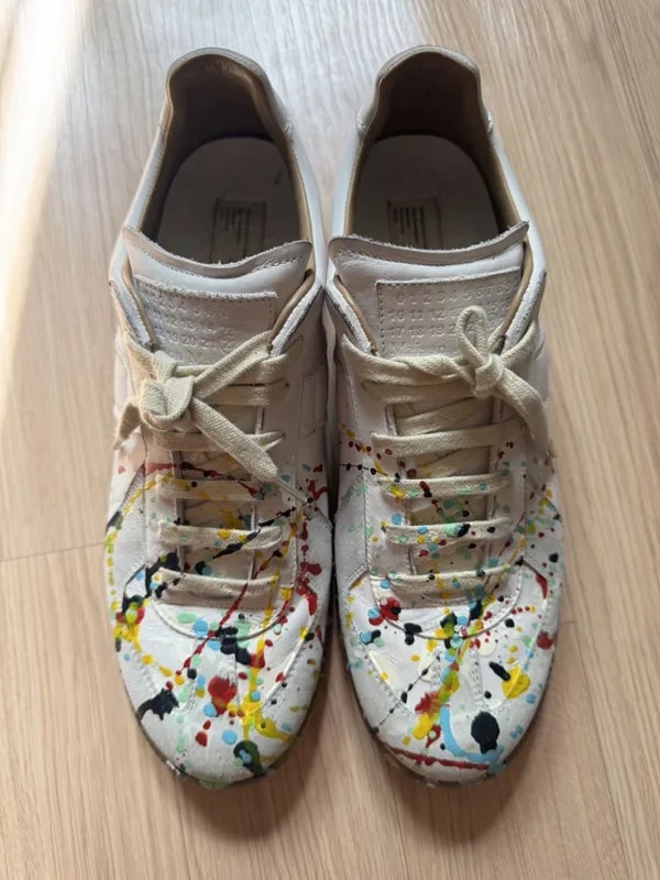 Maison Margiela — Maison Margiela Paint Drop Replica — Sneaker — resale