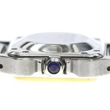 Cartier Santos Galbe SM 24mm SS Gray #C2013 2