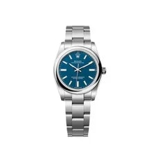 Rolex — Rolex Oyster Perpetual 34 124200 Stainless Steel Blue Dial (2025) — Watch — resale