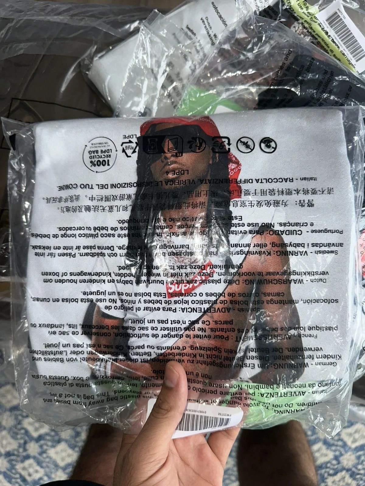 Supreme Playboi Carti Photo Tee 2
