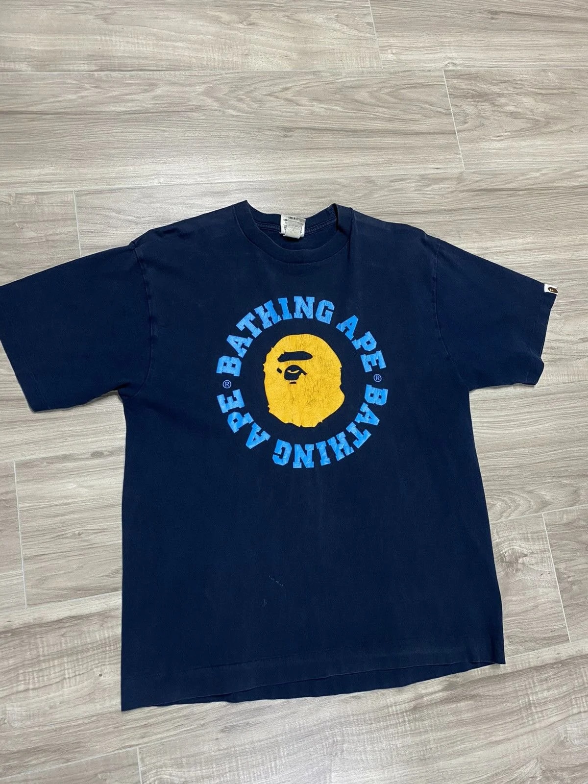 BAPE — Bape Ape Head T-Shirt A Bathing Ape Spellout — streetwear — resale