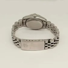 Rolex Datejust 26mm White Gold Steel Silver Sticks Dial 69174 4