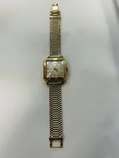IWC 18K Yellow Gold Cushion Shape Tank Automatic 2