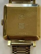 IWC 18K Yellow Gold Cushion Shape Tank Automatic 4