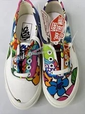 Vans Hoffman Shoes Original Style 44 4.5 6 Skate Skater Art 3