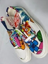 Vans Hoffman Shoes Original Style 44 4.5 6 Skate Skater Art 4