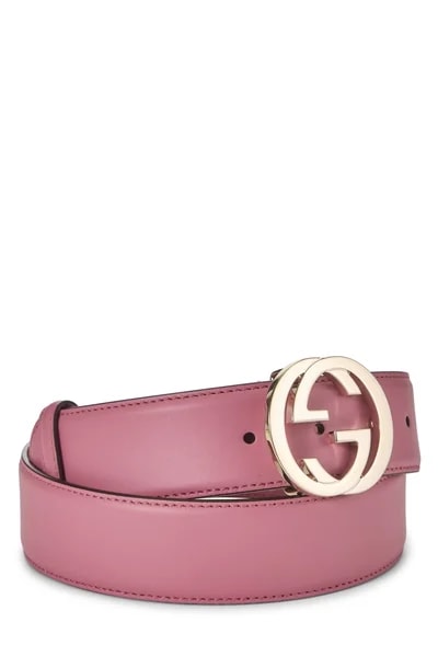 Gucci — Interlocking Belt 85 — Accessory — resale