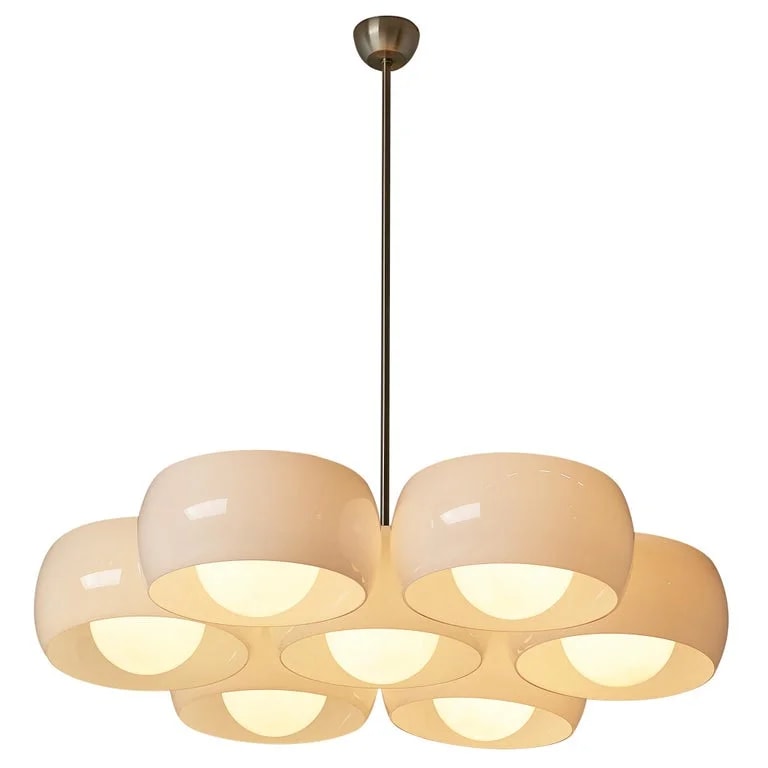 Artemide, Vico Magistretti — Vico Magistretti for Artemide 'Eptaclinio' in Opaline — lighting — resale