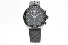 TAG Heuer Formula 1 CAZ1010 Quartz Chronograph Black Dial Date Rubber 3