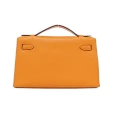 Authentic Hermes Pochette Kelly 049417CK #230-000-325-4980 2
