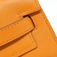 Authentic Hermes Pochette Kelly 049417CK #230-000-325-4980 4