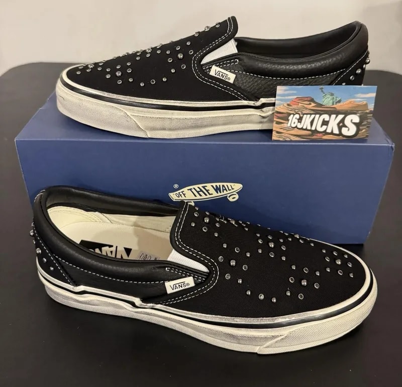 Vans — Vans Slip-On 98 Pearlized Pack Studded — Sneaker — resale