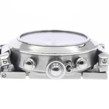 Cartier Pasha C W31048M7 36mm SS Silver / Black #C6939 4