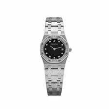 Audemars Piguet — Audemars Piguet Royal Oak '' White Gold Black Diamond Dial — Watch — resale