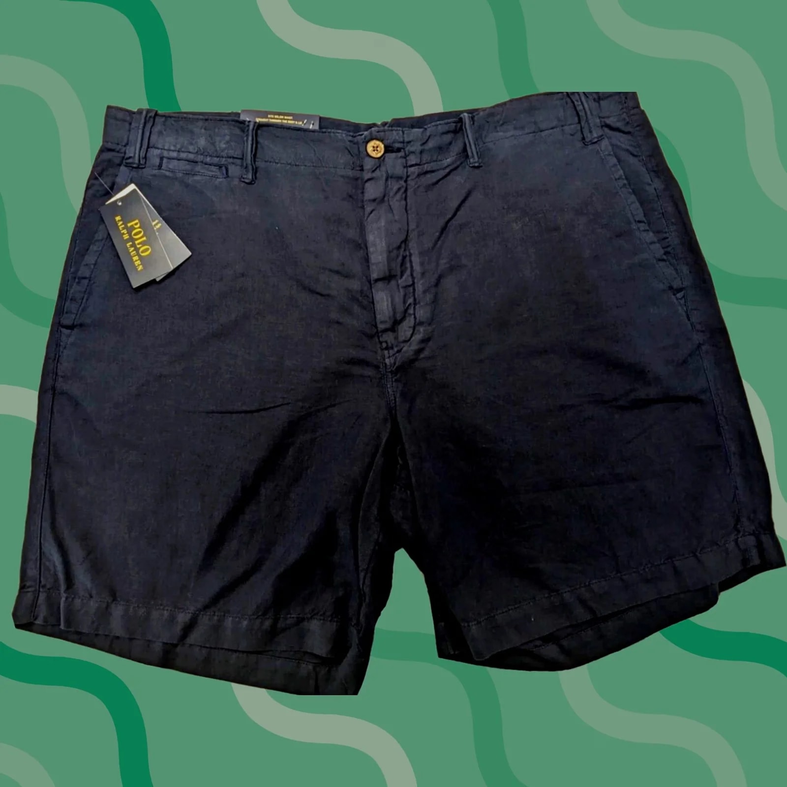 Polo Ralph Lauren — Polo Ralph Lauren ’s Deck Shorts 40W 8" Nautical Bermuda Casual Made for — streetwear — resale