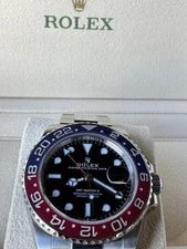Rolex GMT-Master II Pepsi RED Blue Black Steel 40mm 126710 Blro Date 4
