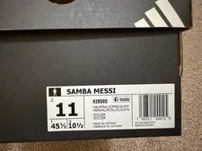 Adidas Samba Messi /Lucid / -Size 11- w/Box 3
