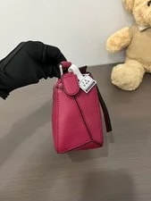 Auth Loewe Mini Puzzle Crossbody Patchwork HW 4
