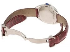 Cartier Clé de WSCL0016 Stainless Steel / Leather 31mm Silver Dial #DW664 4