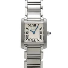 Cartier — Cartier Tank W51008Q3 ( 2384) 18mm Stainless Steel Silver #WW2593 — Watch — resale