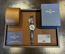Breitling — Breitling Navitimer Auto 38mm Steel Blue Dial Strap Date A17325211C1P1 — Watch — resale