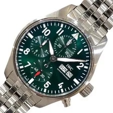 IWC — IWC International Company Pilot Chronograph IW378004 Blue #OK738 — Watch — resale