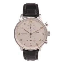 IWC Portugieser Chronograph IW371401 Automatic Stainless Steel White 2