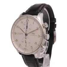 IWC Portugieser Chronograph IW371401 Automatic Stainless Steel White 3