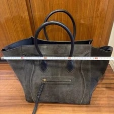 Celine Luggage Phantom Smoky Italy w/Dust 3