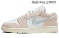 Air Jordan — Air Jordan 1 Low SE GS 'Scalloped Edge' DZ5356-800 New Sizes — Sneaker — resale