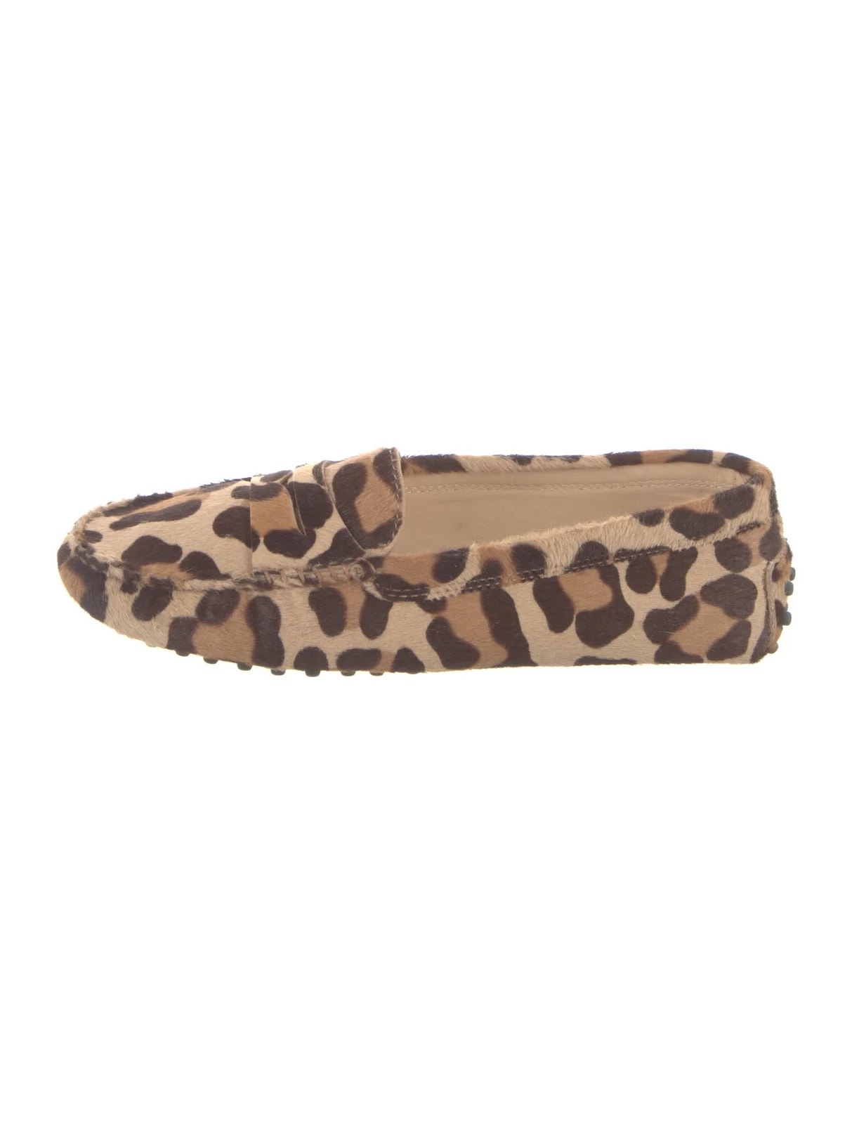 Tod's — Ponyhair Animal Print Ballet — Designer Shoe — resale