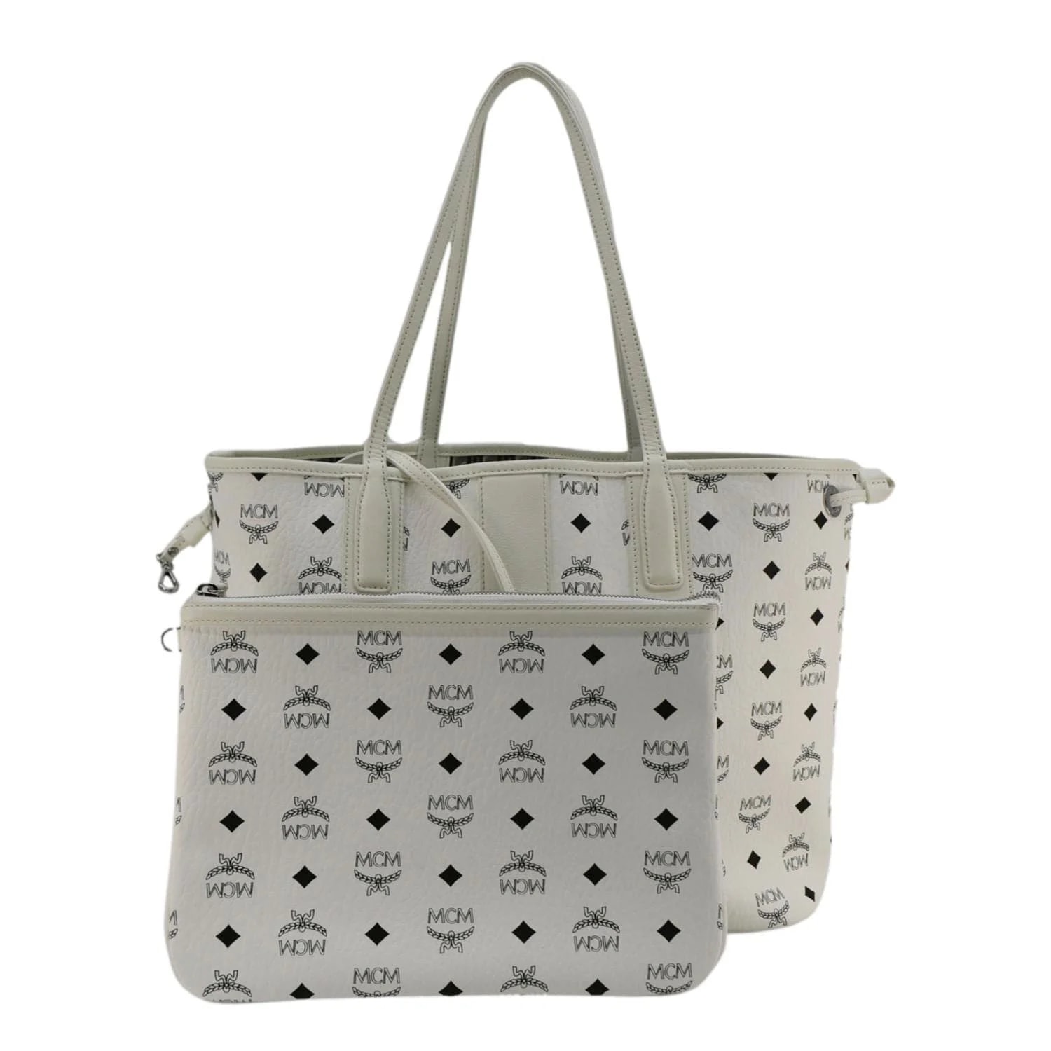 MCM — MCM Reversible Liz Medium Visetos Shopper — Handbag — resale