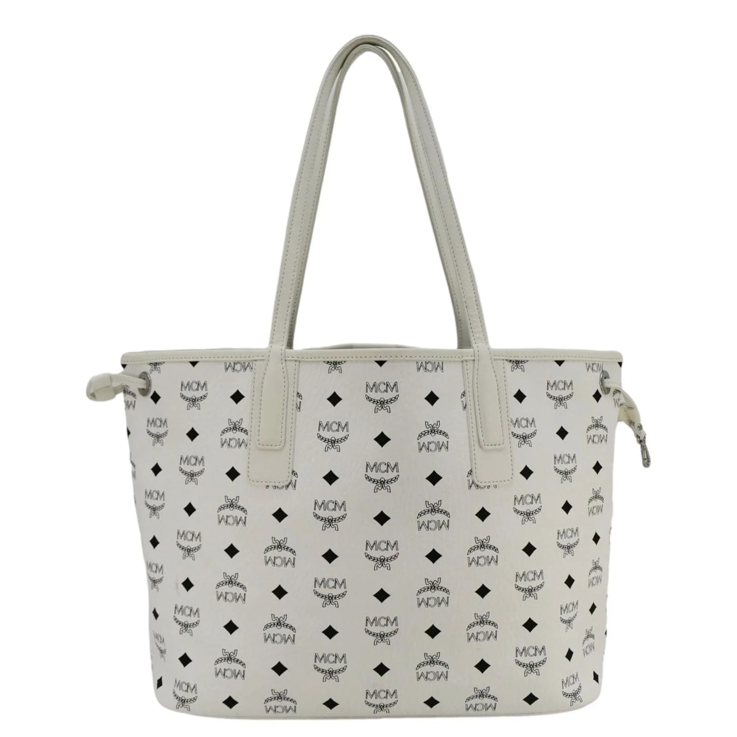 MCM Reversible Liz Medium Visetos Shopper 4