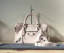 Balenciaga — Authentic Balenciaga le City Small 811442 Lamb 2way — Handbag — resale
