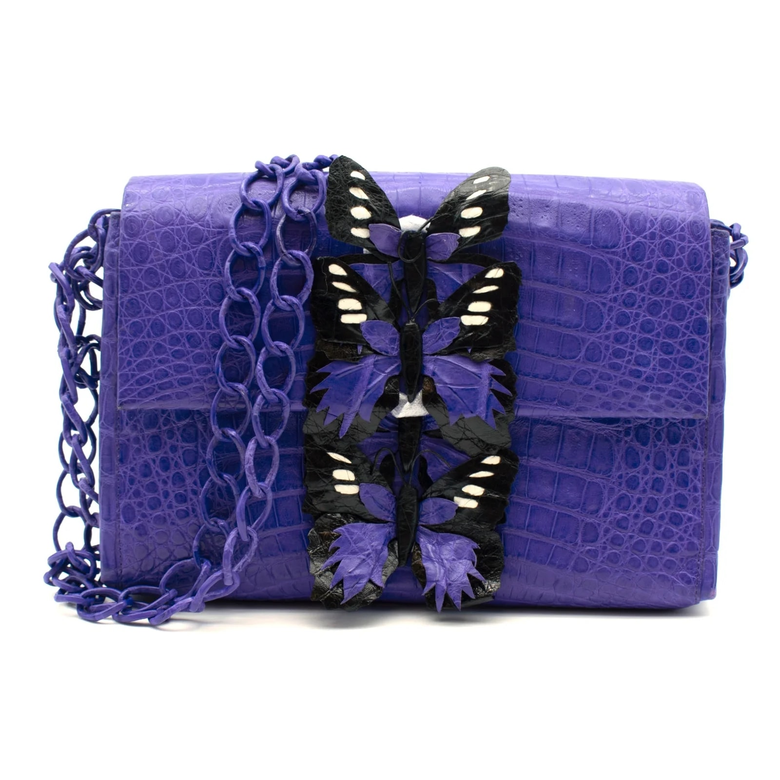 Nancy Gonzalez — Nancy Gonzalez Butterfly Flap — Handbag — resale
