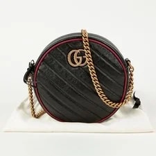 Gucci — Gucci GG Marmont Mini Round 550154 122004795 [P] — Handbag — resale