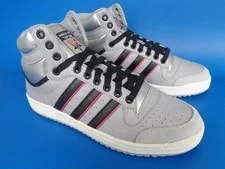 2010 Adidas Top Ten Hi Alumin Black1 Whtcha G12136 Without Box Us8 2
