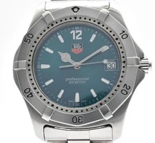 ! [NearMINT] TAG Heuer WK1119-1 Professional Qz Ice Blue Dial #109 4