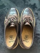 9.0US Extremely Vhtf Item Clarks England Brogue Oxfords Model Limited E 4