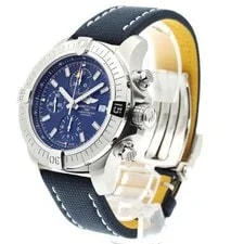 Breitling Avenger Chronograph 45 A13317 45mm SS Navy #C4315 2
