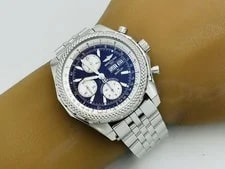 Breitling Bentley GT A13362 Black Automatic Excellent A7117 2