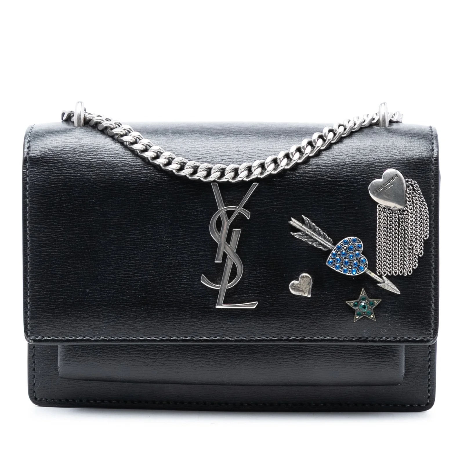 Saint Laurent — Mini Lucky Charms Sunset Wallet on Chain — Handbag — resale