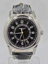 Patek Philippe — Patek Philippe Calatrava Ebony Black - 6007G-001 Yellow Complete Set — Watch — resale