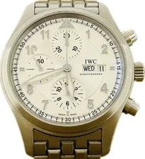 IWC Pilot's Spitfire IW371705 42mm Chronograph Excellent A6036 3