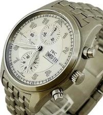 IWC Pilot's Spitfire IW371705 42mm Chronograph Excellent A6036 4
