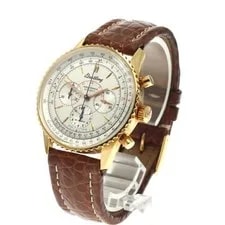 Breitling Navitimer Montbrillant H30030.1 37mm K18PG Automatic Chronograph #C002 2