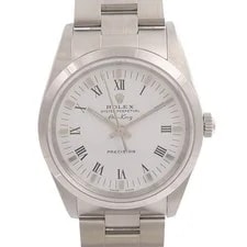 Rolex — Rolex Air King Automatic 14000M Stainless Steel White — Watch — resale